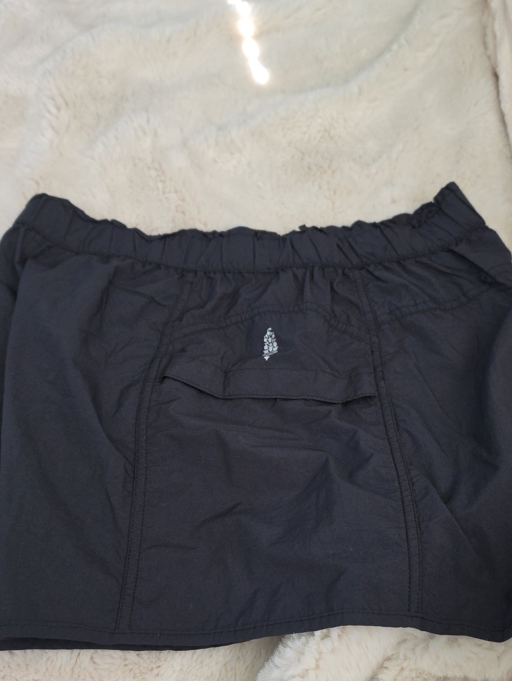 FP Movement Black Athletic Shorts with Elastic Waist
